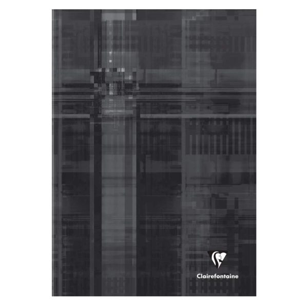 Cahier brochure rembord&eacute;e rigide A4 192 pages grands carreaux