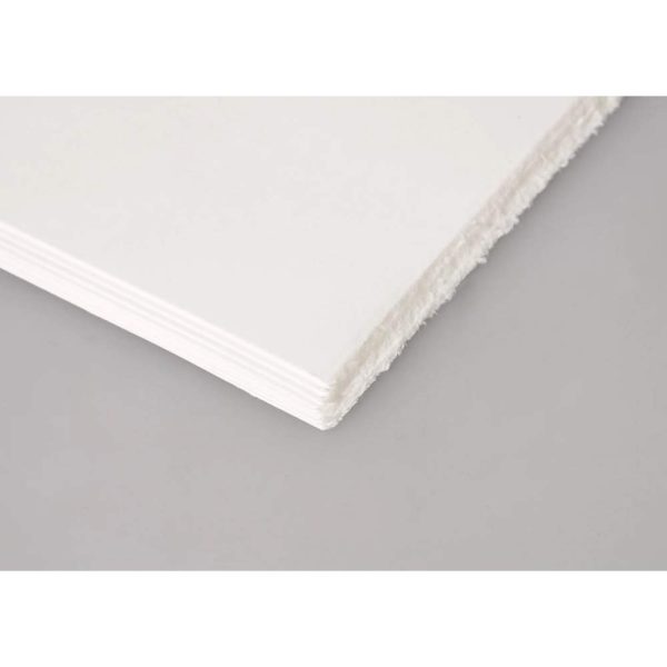 Fontaine paquet bords frang&eacute;s 10F 56x76cm 300g grain nuageux