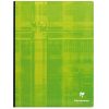 Cahier brochure dos toil&eacute; 24x32 cm 288 pages grands carreaux
