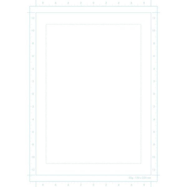 Manga Storyboard bloc coll&eacute; 100F B4 55g grille simple