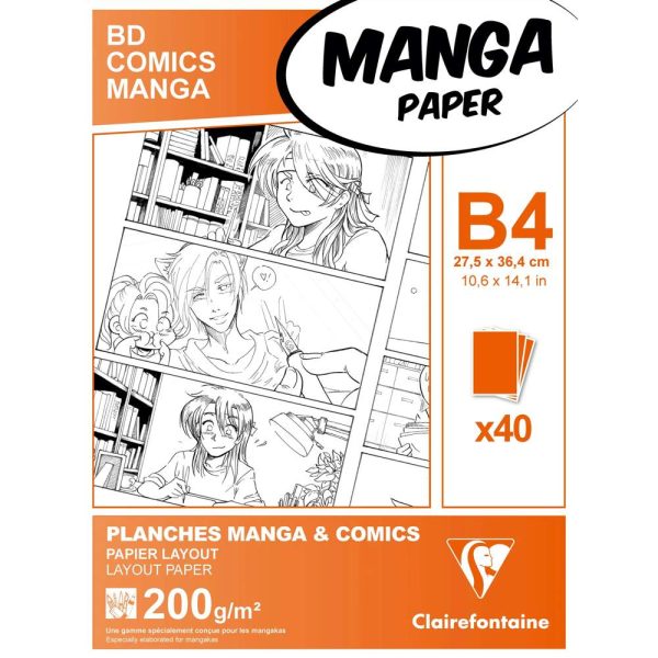 Manga Multi-techniques &eacute;tui 40F B4 200g