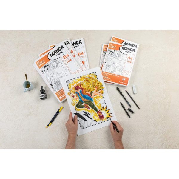 Manga Multi-techniques &eacute;tui 40F B4 200g