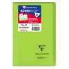 Carnet piqu&eacute; Koverbook 11x17cm 96 pages petits carreaux couverture polypropyl&egrave;ne transparent