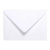 Paquet de 20 Enveloppes Blanches Doubl&eacute;es Triomphe C6 -114x162mm - Gomm&eacute;es - 120g/m2