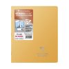 Cahier piqu&eacute; Koverbook Silver 17x22 cm 96 pages grands carreaux couverture polypropyl&egrave;ne opaque