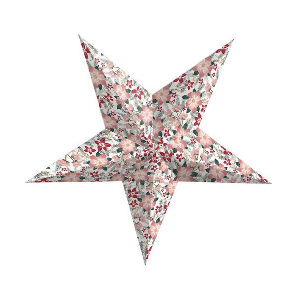 PAPIERS IMPRIM&Eacute;S, Bloc de 20 feuilles 200g/m2 au format 14,8x21cm &ndash; Hiver floral