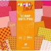 SCRAPBOOKING, Bloc de 36 pages 160g/m2 au format 30,5x30,5cm - Spicy