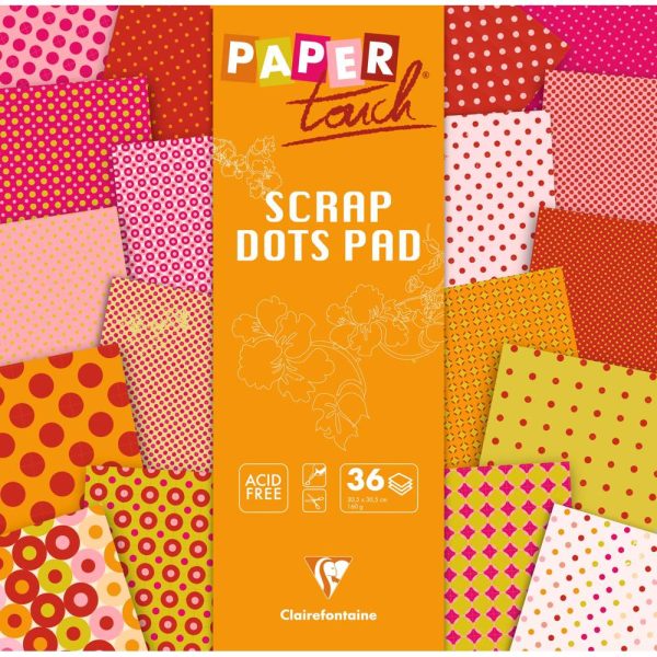 SCRAPBOOKING, Bloc de 36 pages 160g/m2 au format 30,5&times;30,5cm &ndash; Spicy