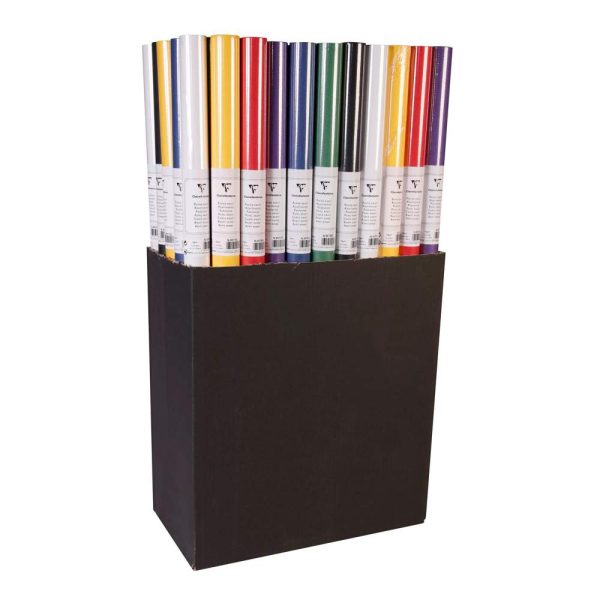 Kraft couleur 65g, 3&times;0,70m 50rlx Vives