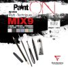 PaintON Mix 9 bloc coll&eacute; 27F 29,7x29,7cm 250g assorti 9x3F