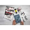 PaintON Mix 9 bloc coll&eacute; 27F 29,7x29,7cm 250g assorti 9x3F