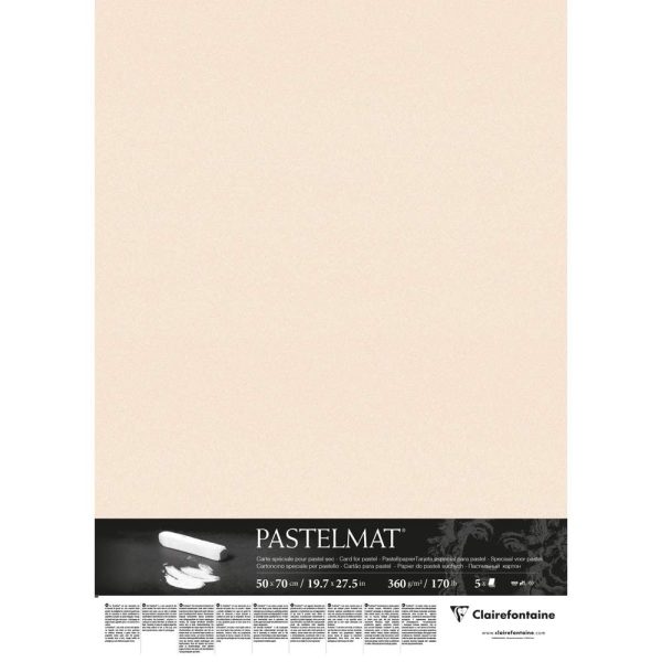 Pastelmat paquet 5F 50x70cm 360g