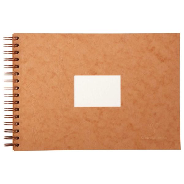 Carnet de Voyage aquarelle spiral&eacute; 20F A4 300g