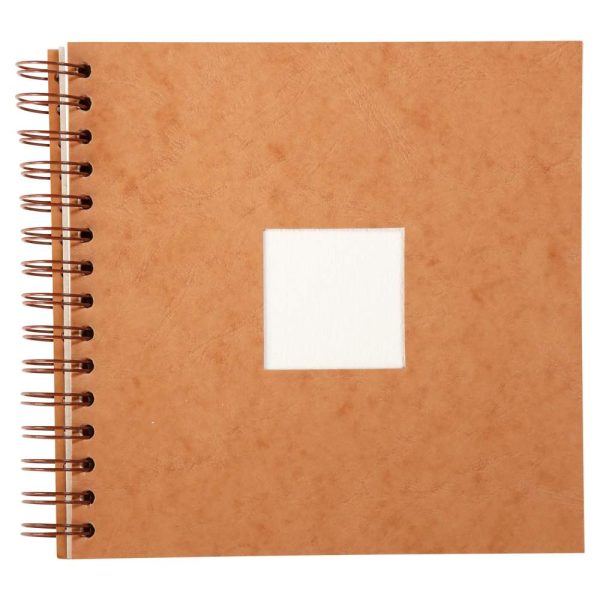 Carnet de Voyage aquarelle spiral&eacute; 20F 20x20cm 300g
