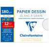 Dessin &agrave; Grain pochette 12+3F 24x32cm 180g