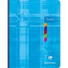 Cahier de textes brochure 17x22cm 144 pages grands carreaux Couleur al&eacute;atoire