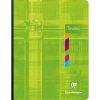 Cahier de textes brochure 17x22cm 144 pages grands carreaux Couleur al&eacute;atoire