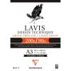 Lavis Technique bloc coll&eacute; 10F A3 200g