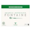 Fontaine bloc coll&eacute; 4 c&ocirc;t&eacute;s 25F 36x48cm 300g grain torchon