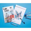 Layout bloc coll&eacute; 70F A3 70g