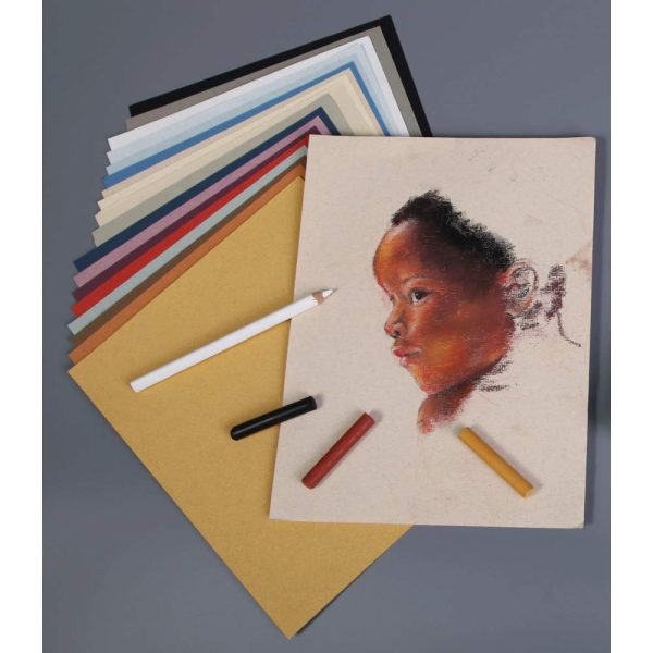 Ingres Pastel bloc spiral&eacute; 25F 36x48cm 130g