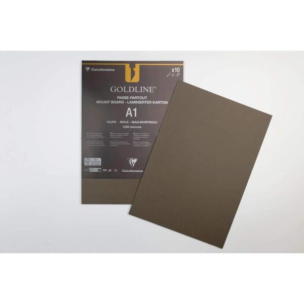 Goldline contrecoll&eacute; pour passe-partout paquet 10F A1 1,25mm