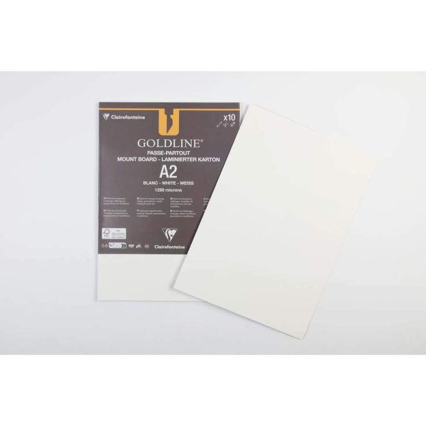 Goldline contrecoll&eacute; pour passe-partout paquet 10F A2 1,25mm