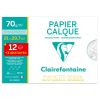 Papier Calque pochette 12+3F A4 70g