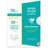 Papier Calque pochette 10F A3 70g