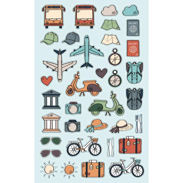 TRAVELER&rsquo;S NOTEBOOK, Carnet de 112 pages au format 12&times;17,5cm &ndash; Time to chill