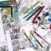 DESIGN HOME BOOK, Bloc de 12 feuilles 250g/m2 au format 13x17cm