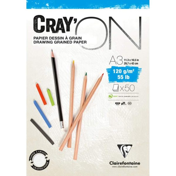 Cray&rsquo;ON bloc coll&eacute; 50F A3 120g