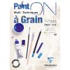 Paint'ON &agrave; grain bloc coll&eacute; 20F A4 250g