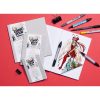 Layout double-face carnet cousu coll&eacute; 32F 13x18cm 220g