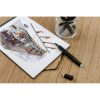 Layout double-face carnet ouverture &agrave; plat 25F A4 220g