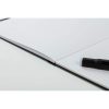 Layout double-face carnet ouverture &agrave; plat 25F A4 220g