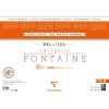 Fontaine paquet 4 bords frang&eacute;s 25F 56x76cm 300g grain satin&eacute;