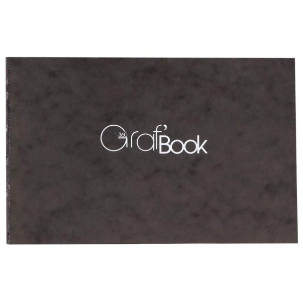 Graf&rsquo;Book 360&deg; carnet cousu dos brut 100F 11x17cm 100g I