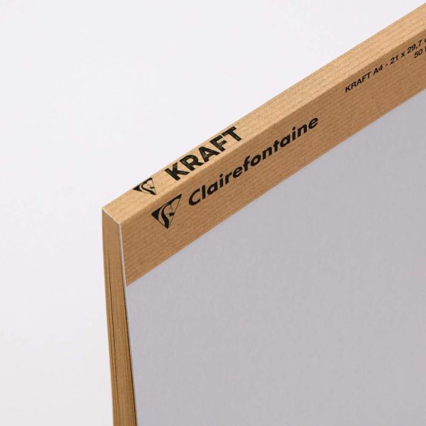 Kraft bloc coll&eacute; 50F A4 120g