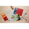 Papier Huile lin naturel paquet 10F 56x76cm 240g