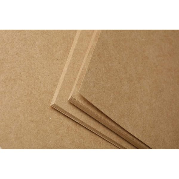 Kraft carnet double spirale 80F A4 115g