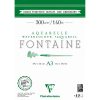 Fontaine bloc coll&eacute; 2 c&ocirc;t&eacute;s 12F A3 300g grain torchon