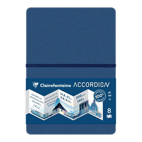 Accordion Book carnet accord&eacute;on 9F A5 300g