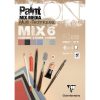 PaintON MIX6 bloc coll&eacute; 24F A3 250g assorti 6x4F