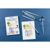 Bloc coll&eacute; Aquarelle Pr&eacute;dessin&eacute; Gourmandises A5 15F 300g