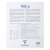 Aqua Essentials bloc coll&eacute; 12 papiers aquarelle assortis 24x30cm 12F 200g-300g