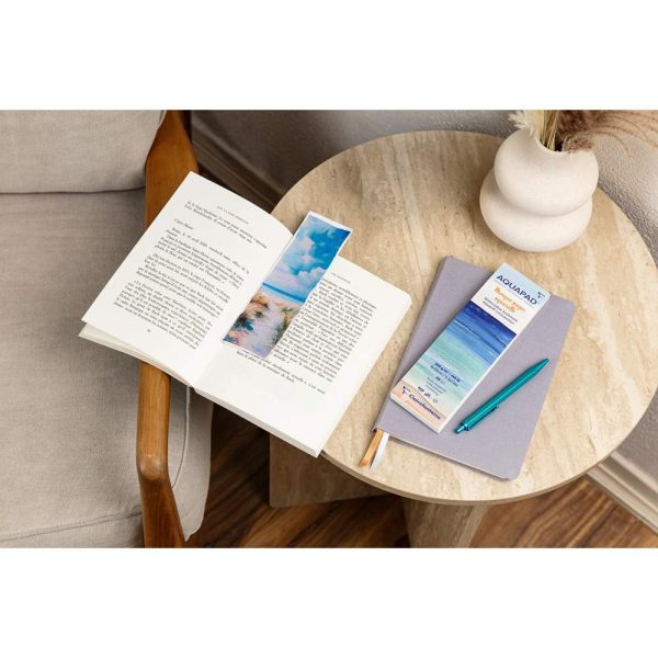 Bloc Aquapad Marque-pages aquarelle 6x20cm 20F 300g
