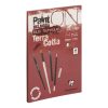 Bloc PaintON TERRACOTTA coll&eacute; A4 20F
