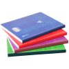 Cahier brochure dos toil&eacute; 17x22 cm 288 pages grands carreaux
