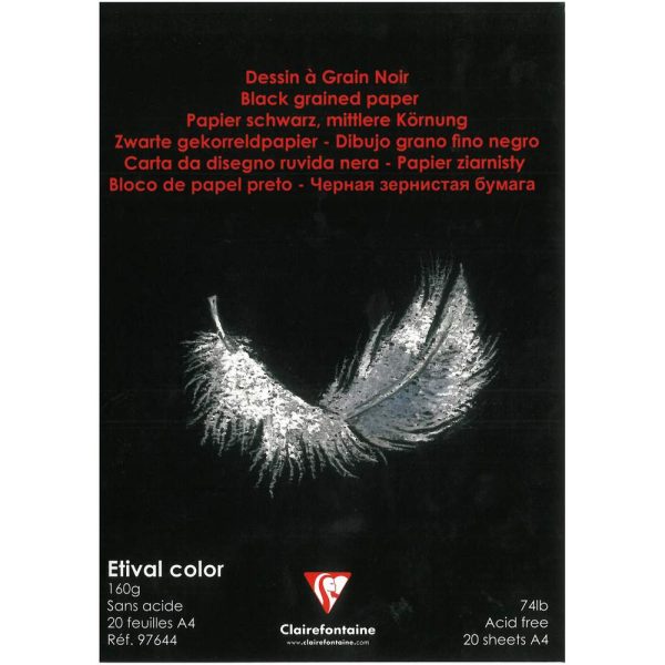 Etival Color bloc coll&eacute; 20F A4 160g